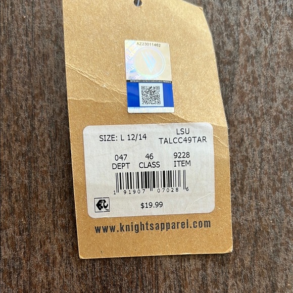 LSU Tigers women’s White and Purple T-Shirt - Picture 2 of 9